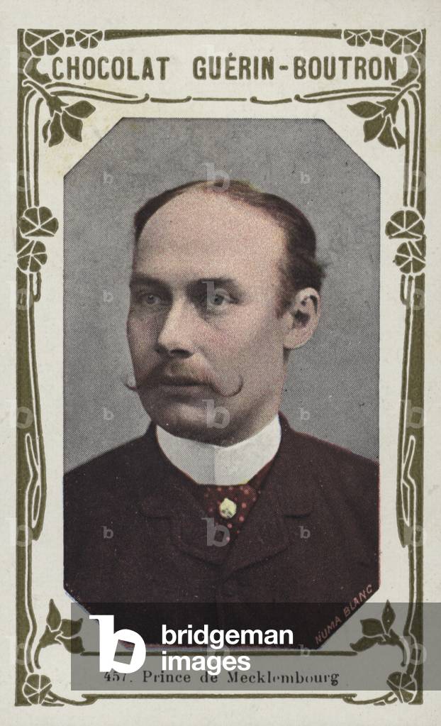 Prince de Mecklembourg (coloured photo)