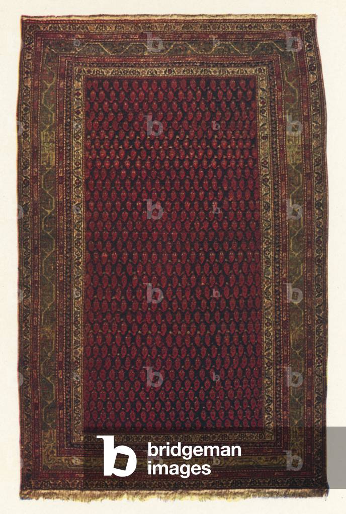 Saraband rug (colour photo)