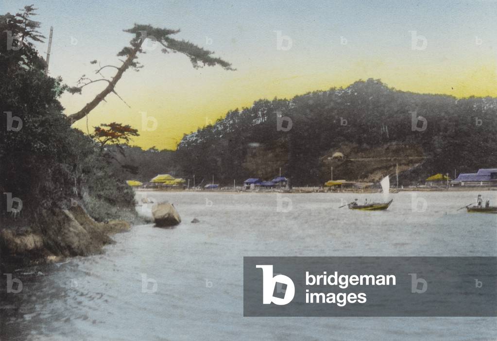 Japan, c.1912: Ondo Strait, Aki (photo)