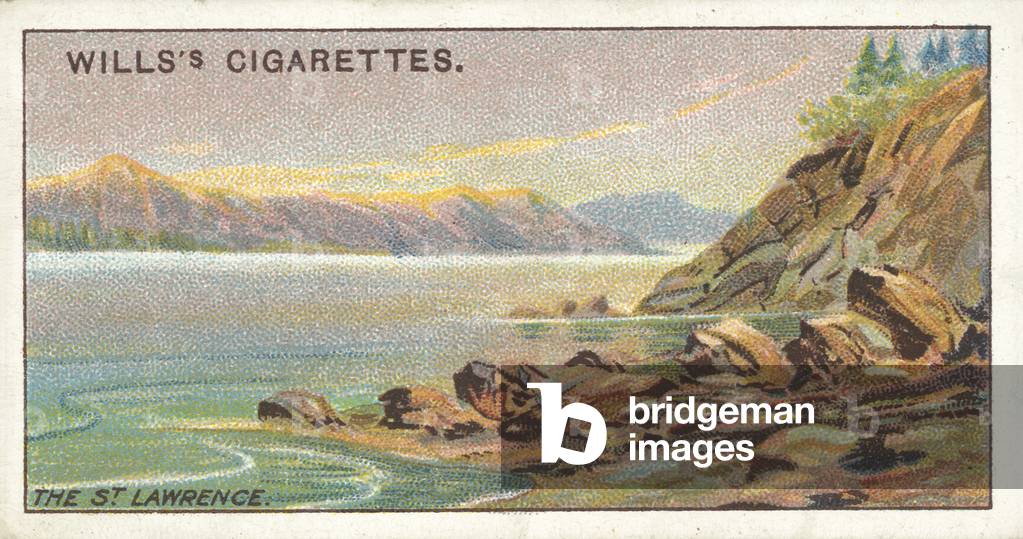 Canada, The St Lawrence (chromolitho)