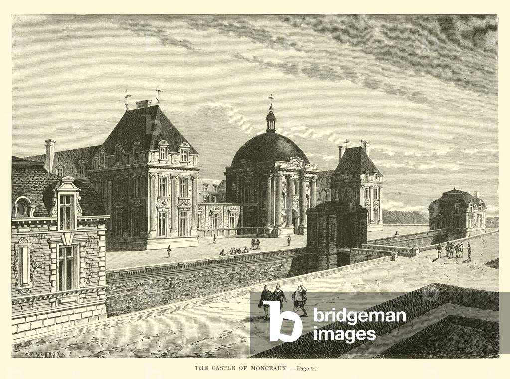 The Castle of Monceaux (engraving)