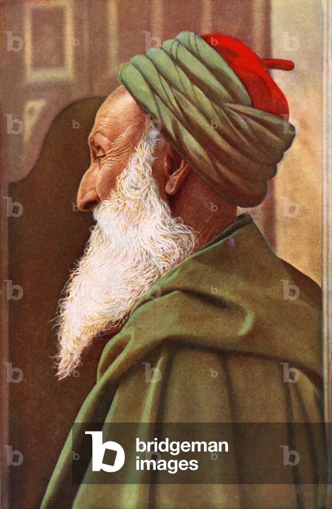 Jewish Rabbi (colour photo)