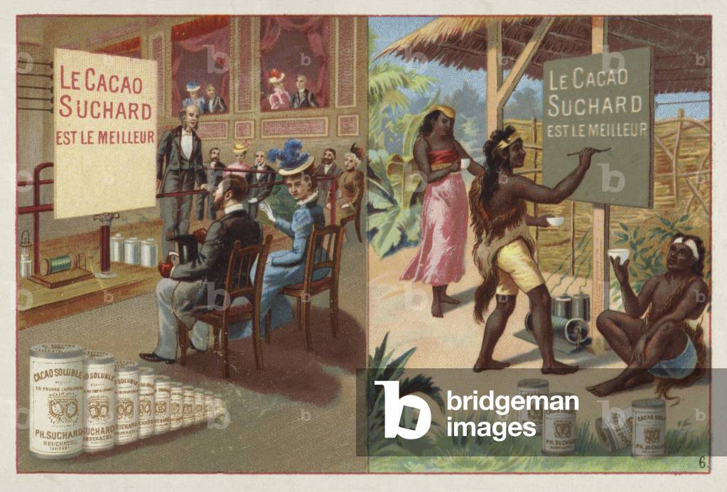 Suchard chocolate is the best (chromolitho)