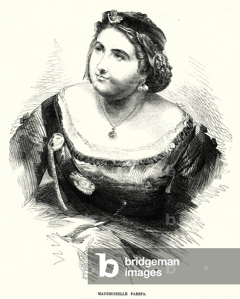 Mademoiselle Parepa (engraving)