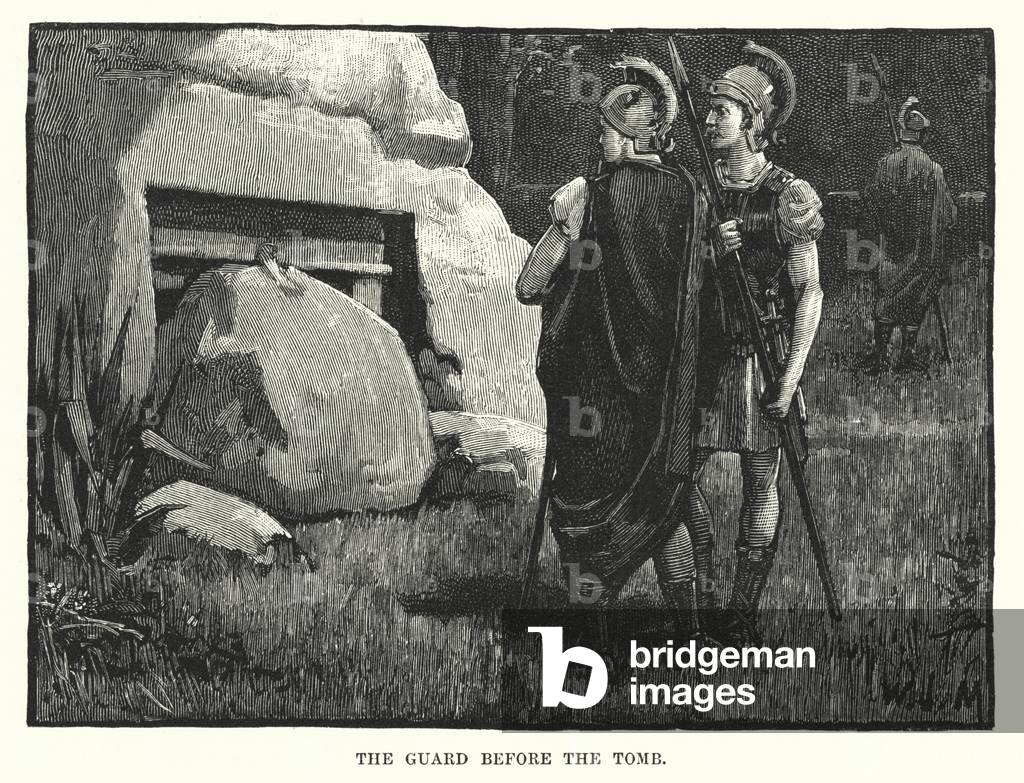 The Guard before the Tomb (engraving)