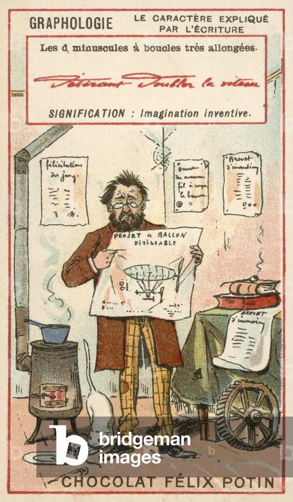 Inventive imagination (chromolitho)