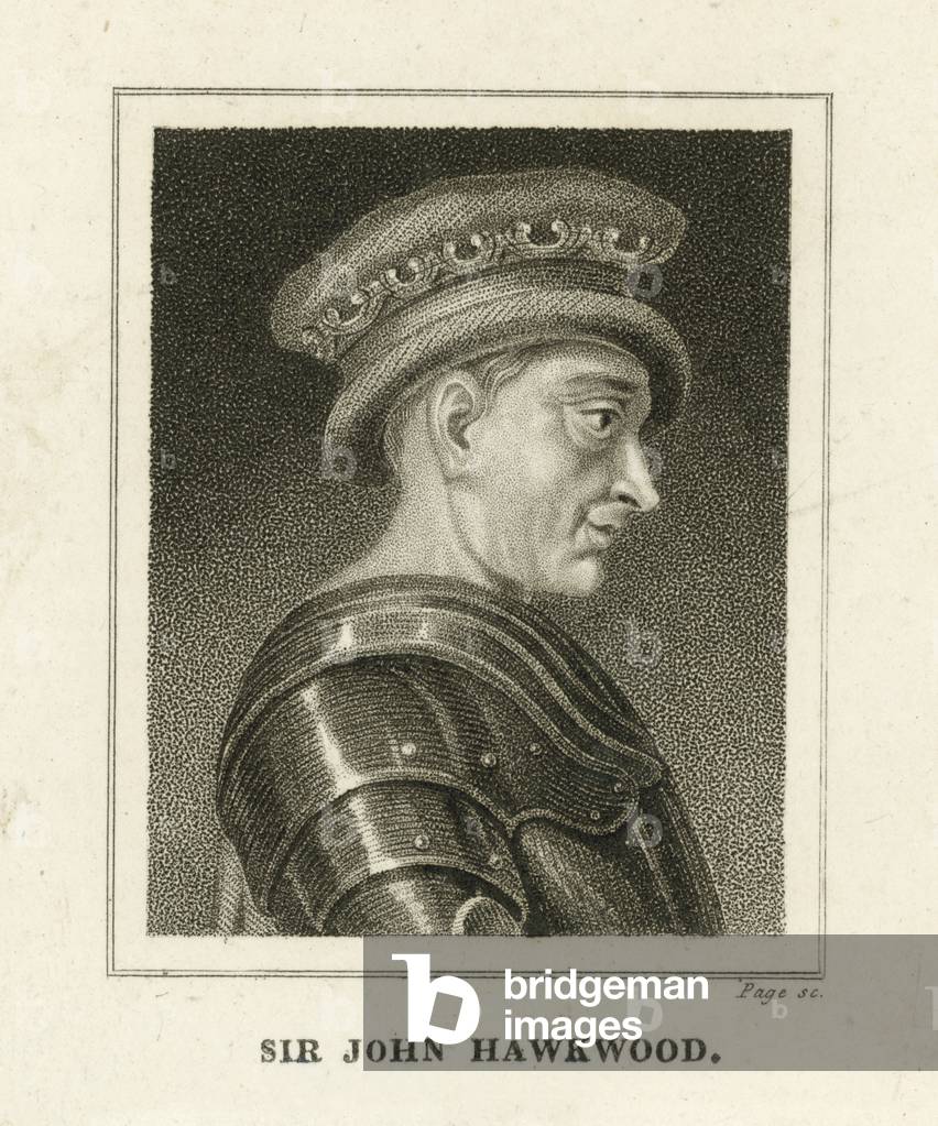 Sir John Hawkwood (engraving)