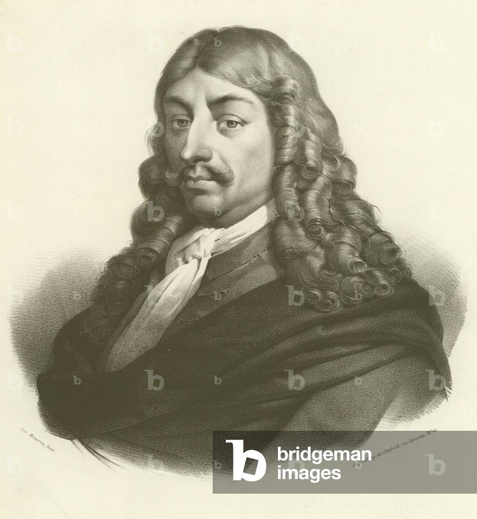 Gerard ter Borch, Dutch artist (engraving)