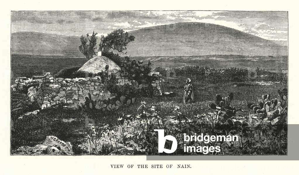 View of the Site of Nain (engraving)