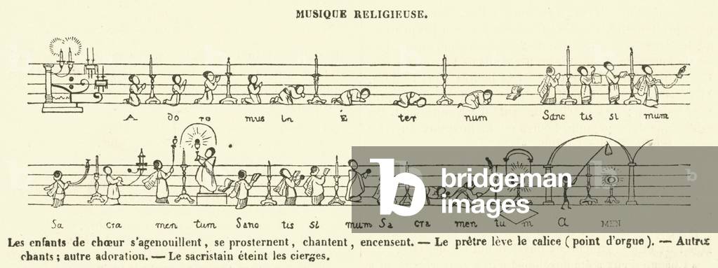 Musique Religieuse (engraving)