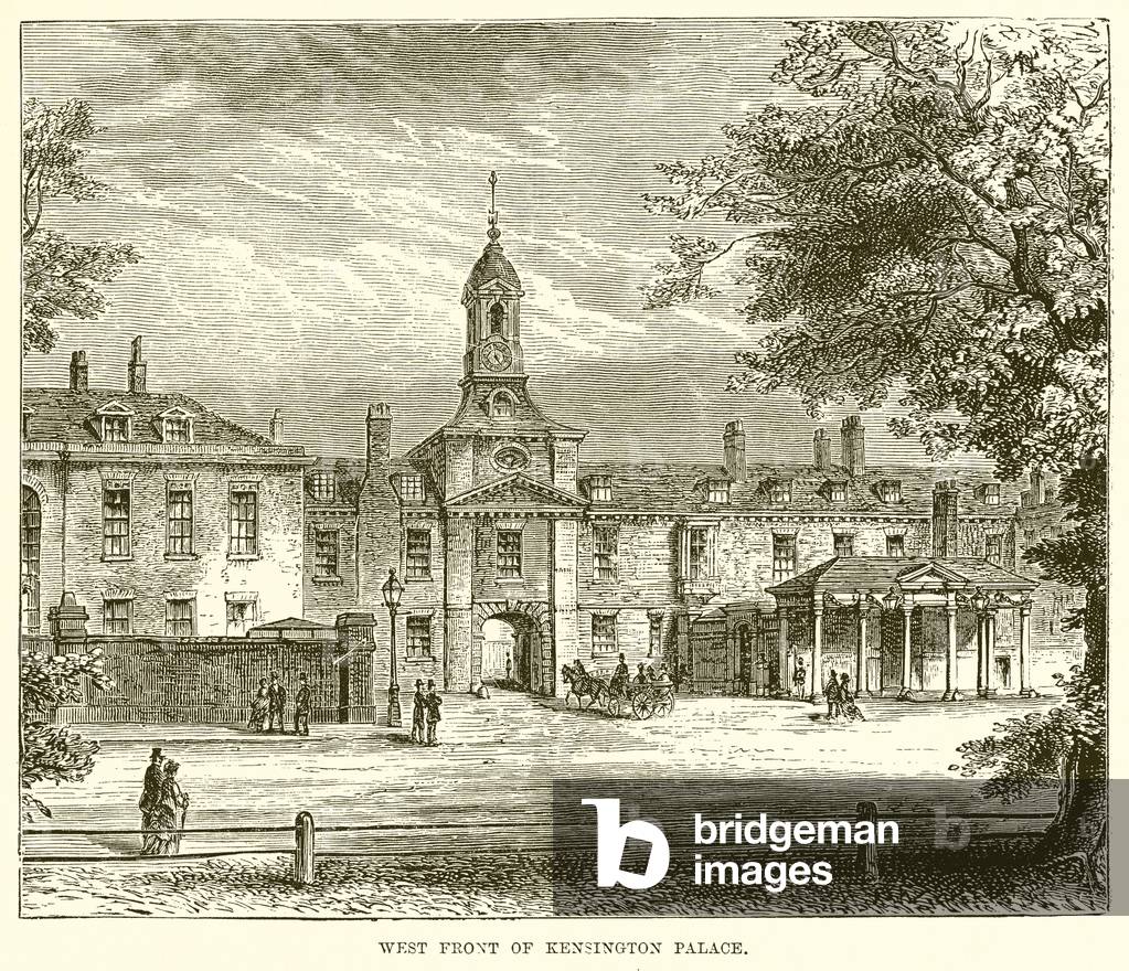 West Front of Kensington Palace (engraving)