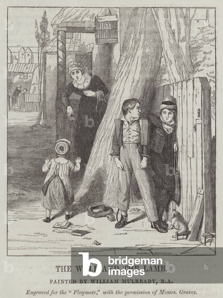 The Wolf and the Lamb (engraving)