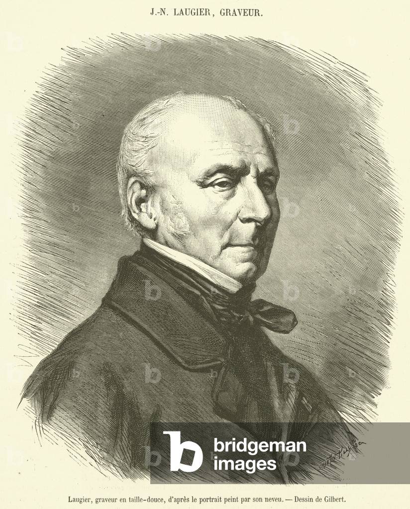 Laugier, graveur en taille-douce (engraving)