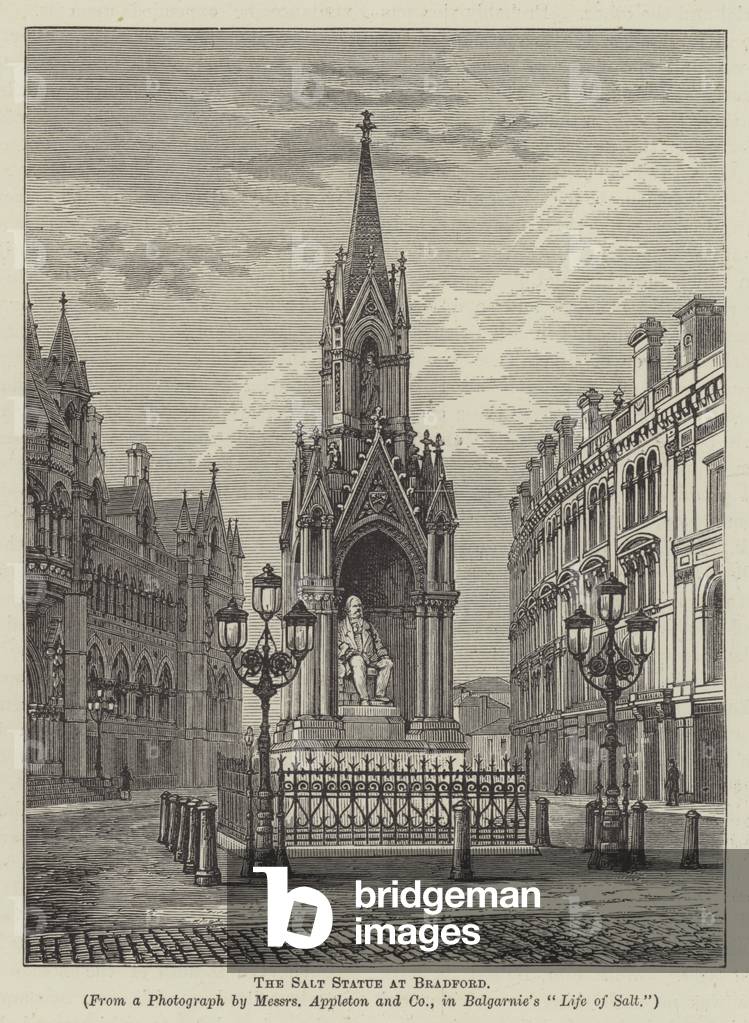 The Salt Statue at Bradford (engraving)