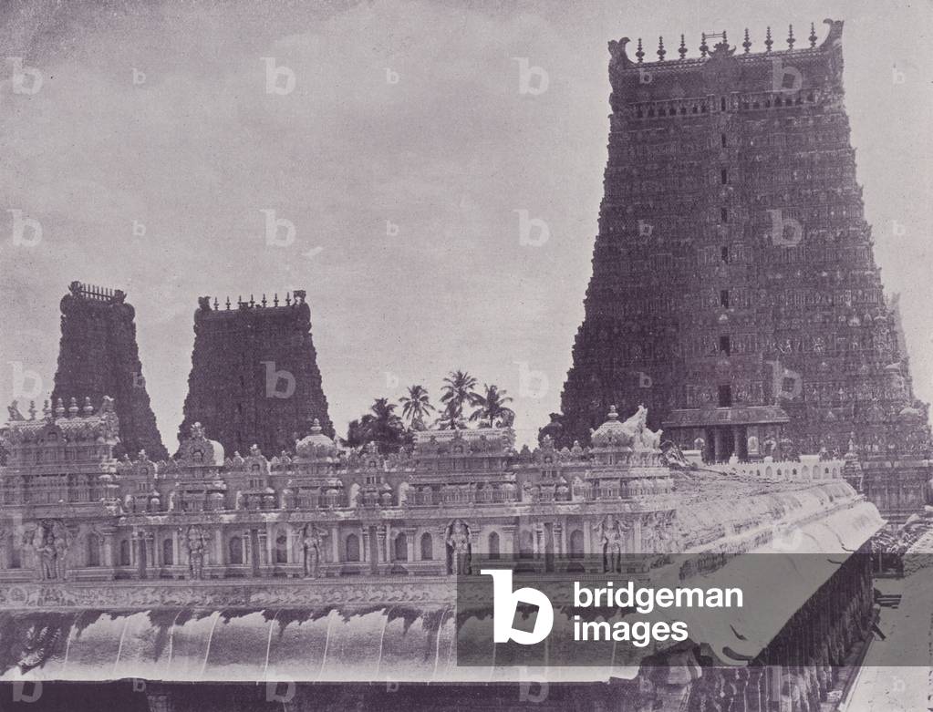 The Padu Maudapam, Madura (b/w photo)