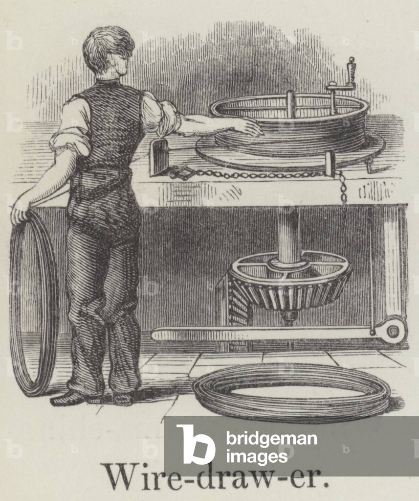 Wire drawer (engraving)