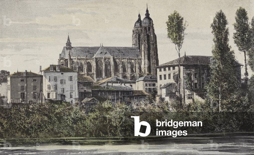 Saint-Nicolas-de-Port, Eglise, Facade laterale N (colour photo)