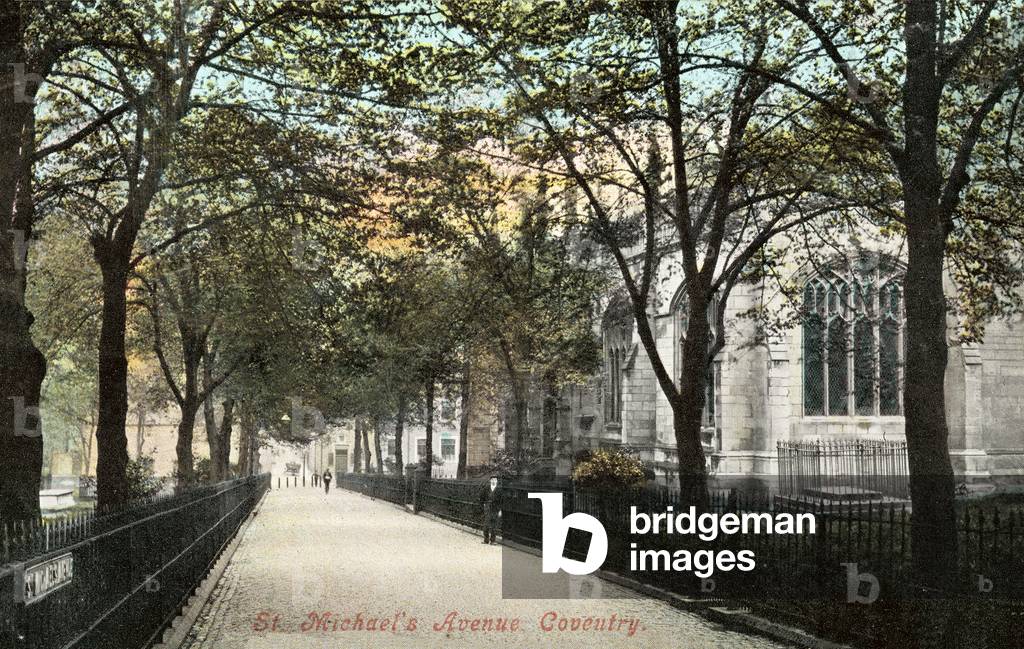 St Michael's Avenue, Coventry (colour photo)