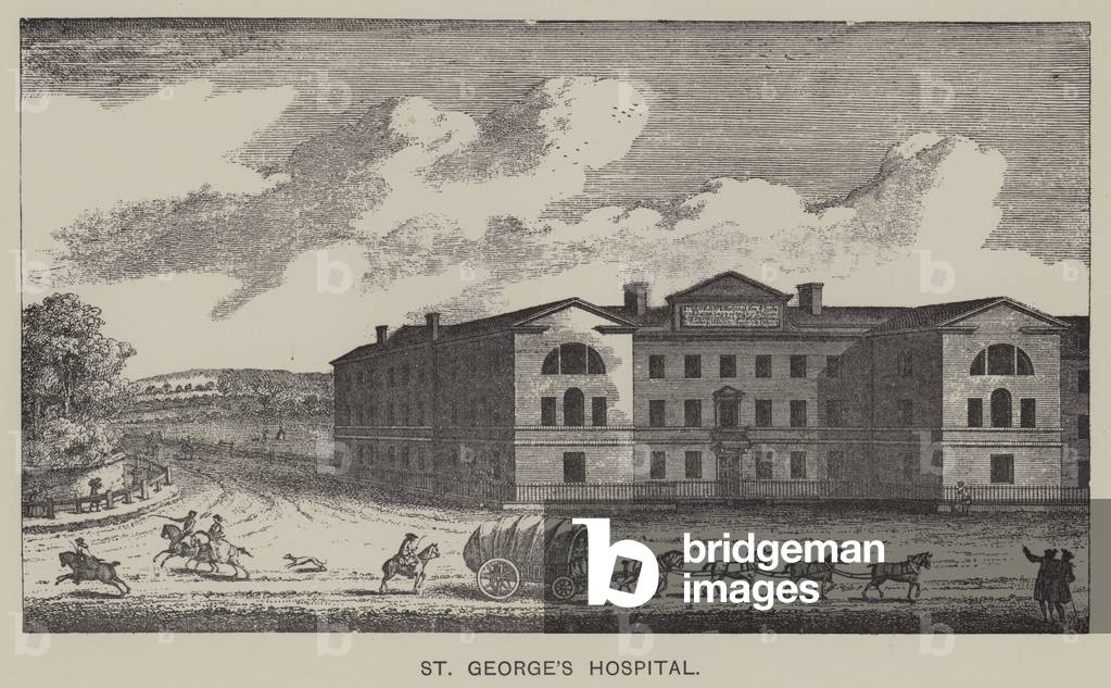 St George's Hospital (engraving)