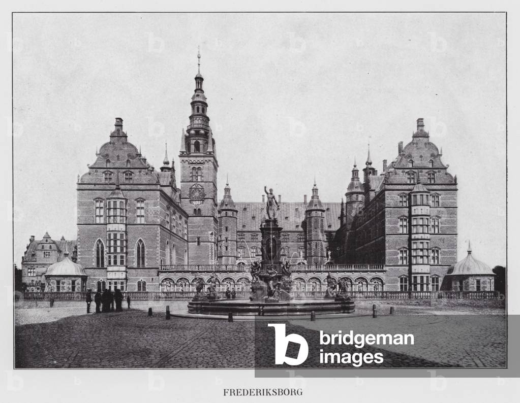 Kjobenhavn / Copenhagen: Frederiksborg (b/w photo)