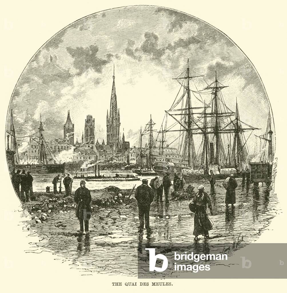 The Quai des Meules (engraving)