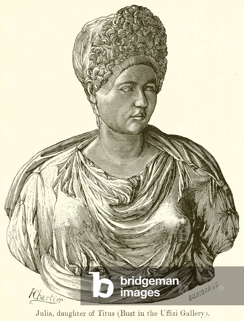 Julia Daughter of Titus (engraving)