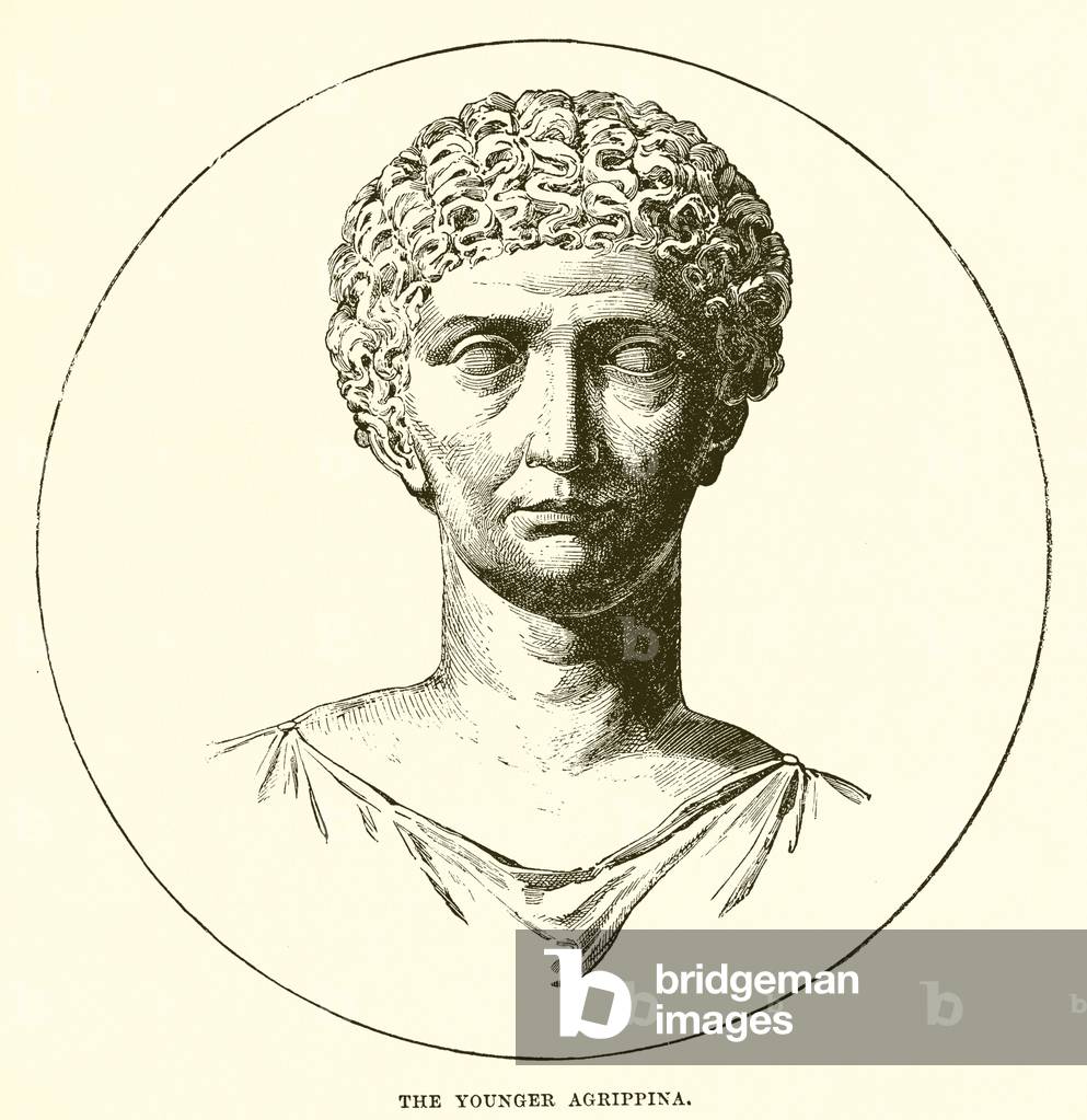 The younger Agrippina (engraving)