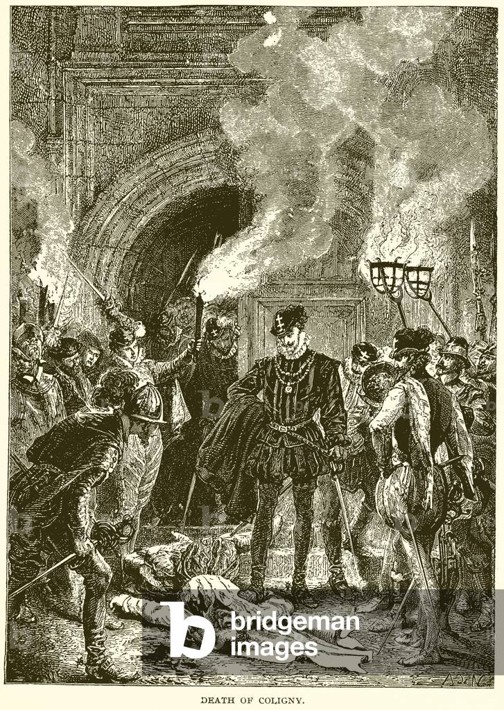 Death of Coligny (engraving)