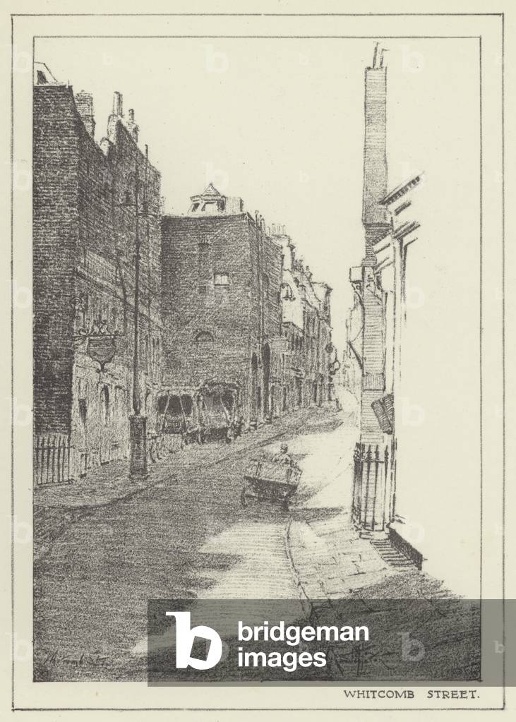 Whitcomb Street (litho)