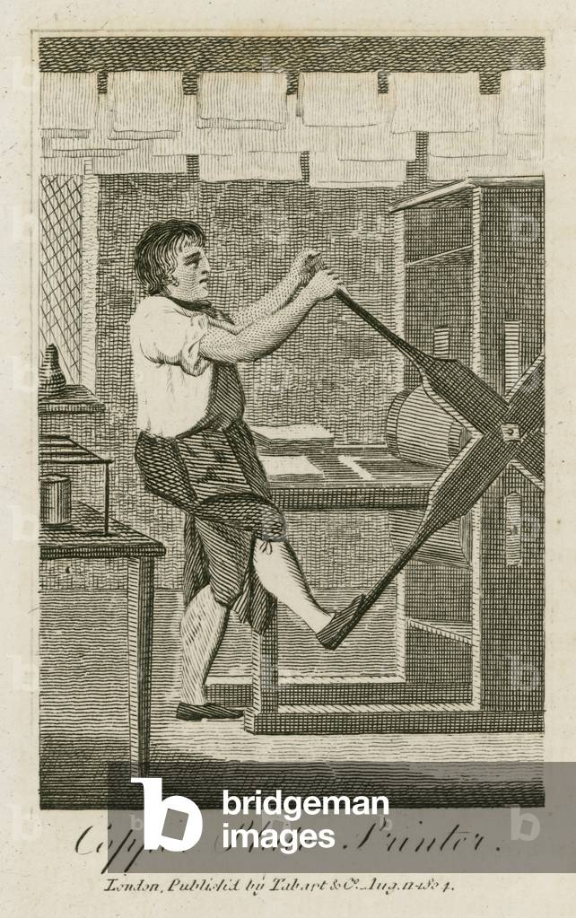Copper Plate Printer (engraving)
