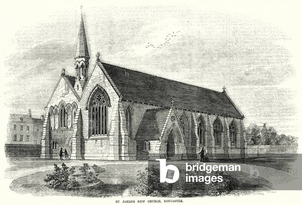 St James's New Church, Doncaster (engraving)