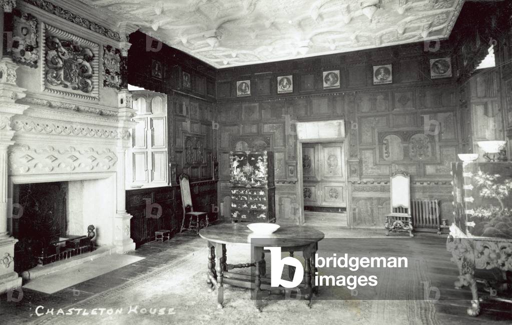 Chastleton House, interior (b/w photo)