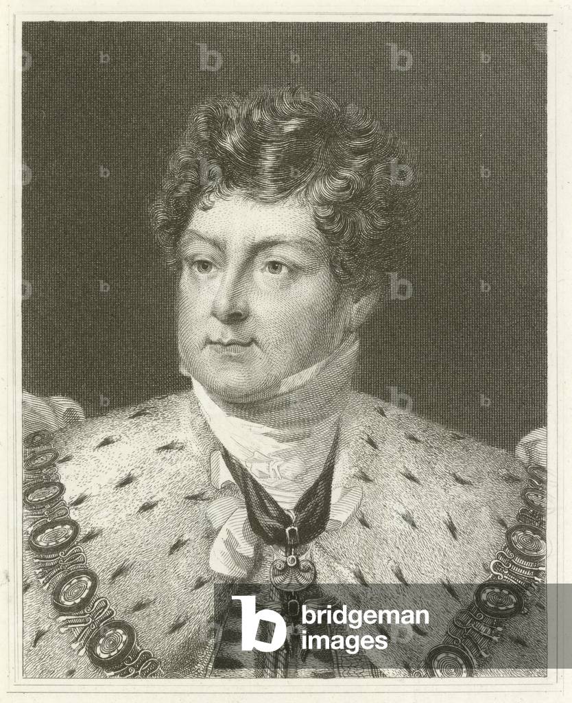 King George IV (engraving)