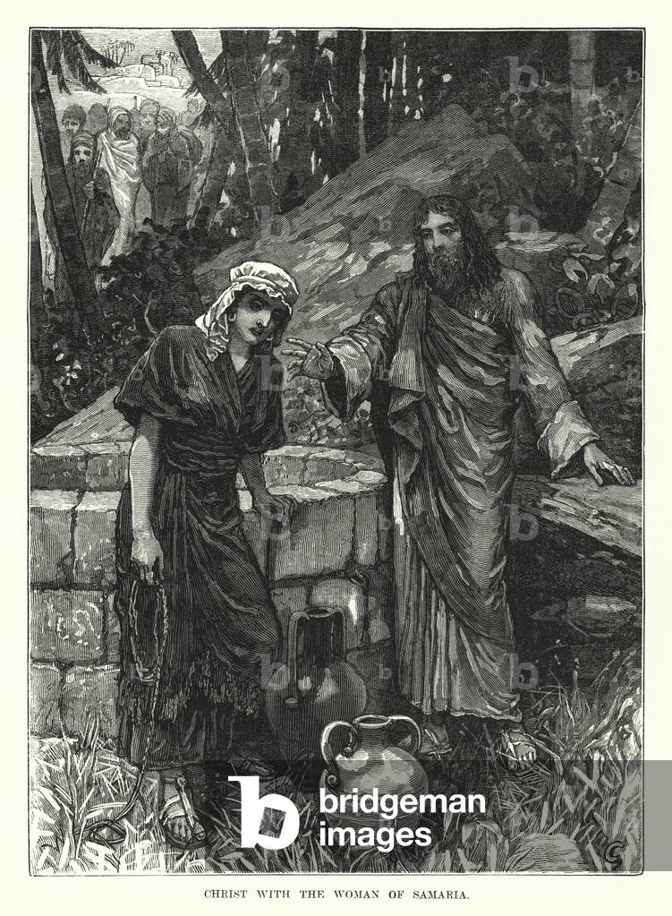 Christ with the Woman of Samaria (engraving)