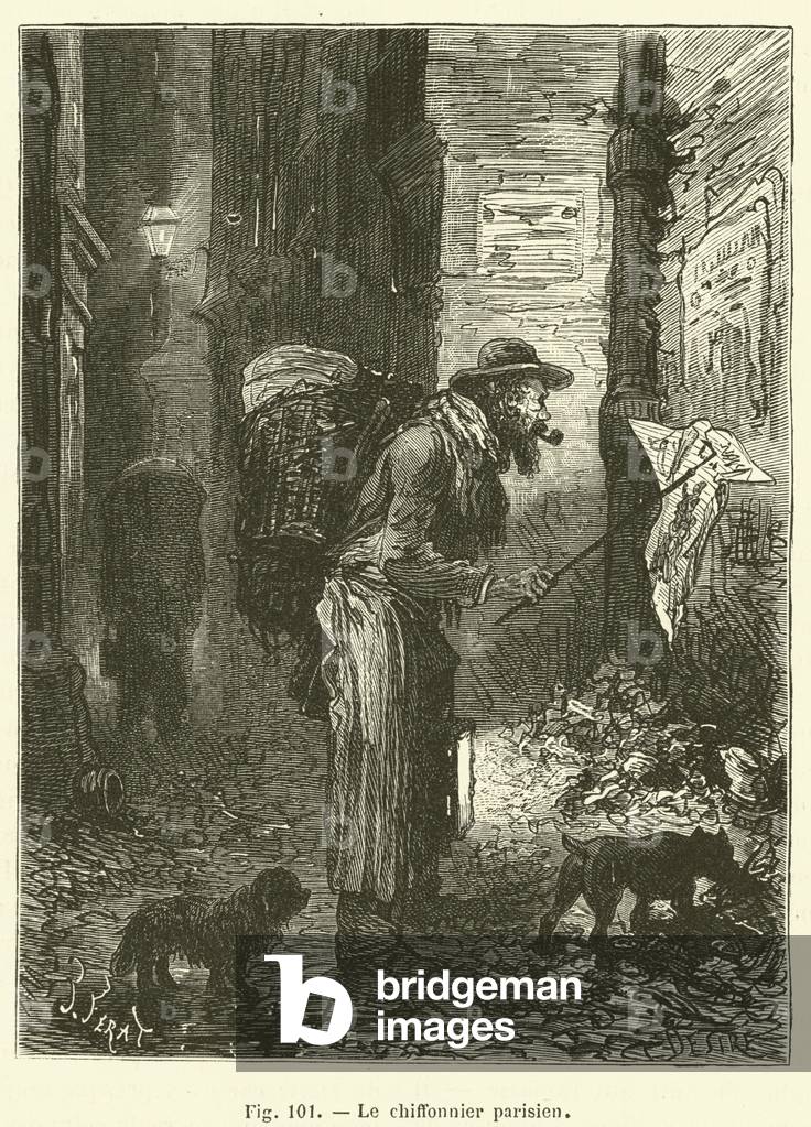 Le chiffonnier parisien (engraving)