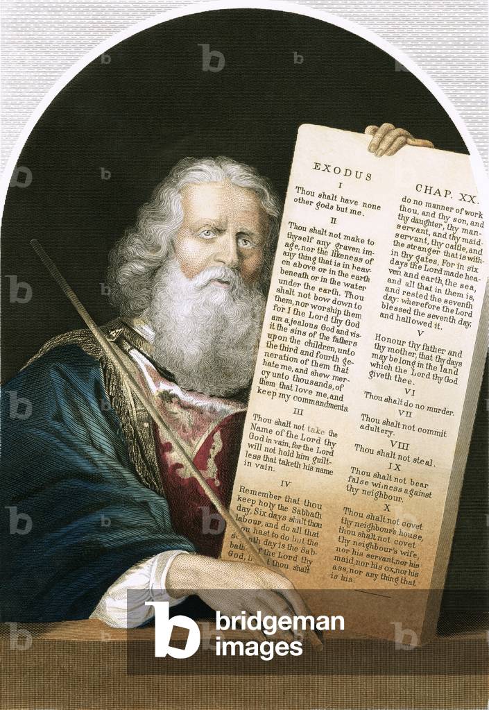 Mose und die zehn Gebote