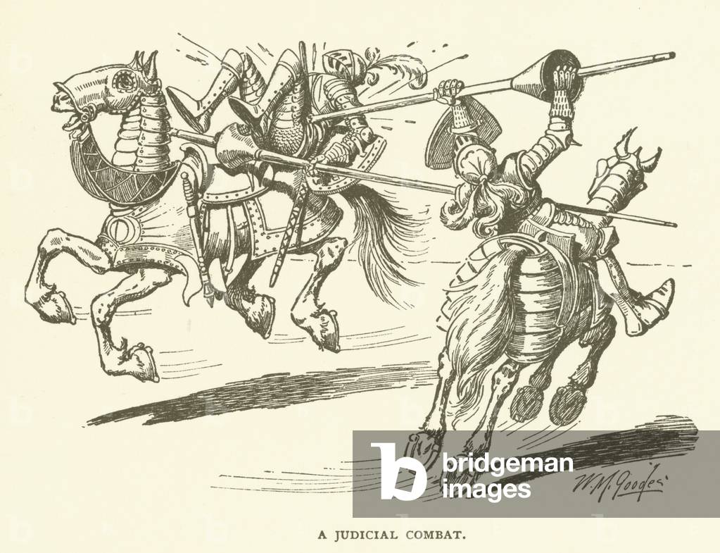 A Judicial Combat (engraving)