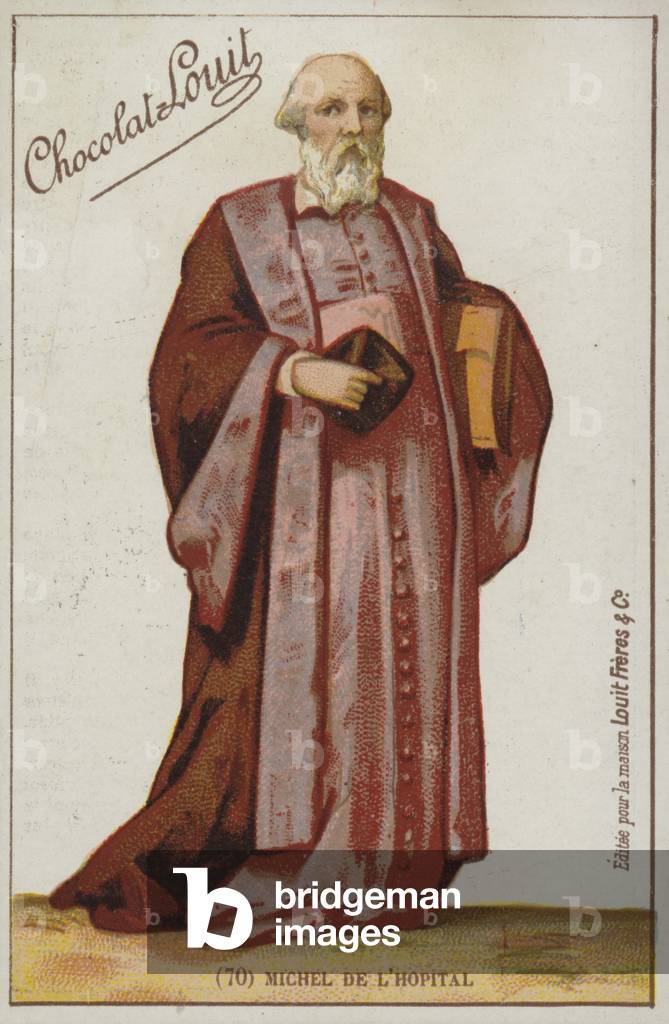 Michel de l'Hopital (chromolitho)