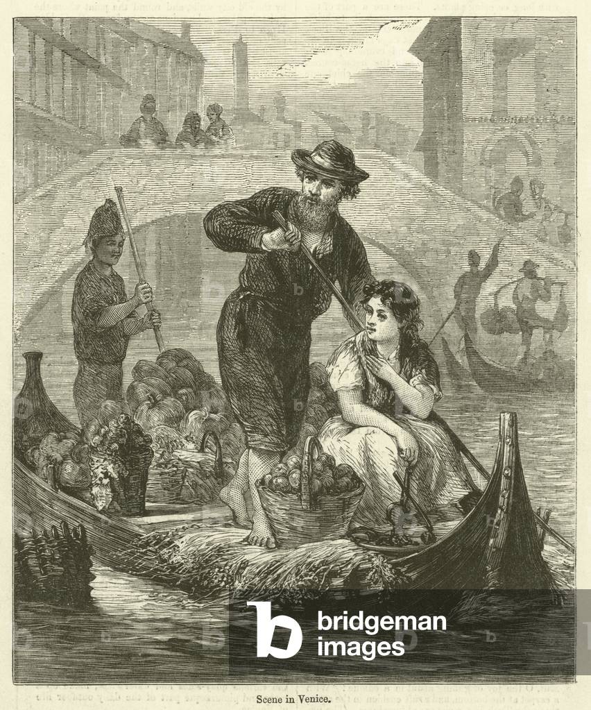 Scene in Venice (engraving)
