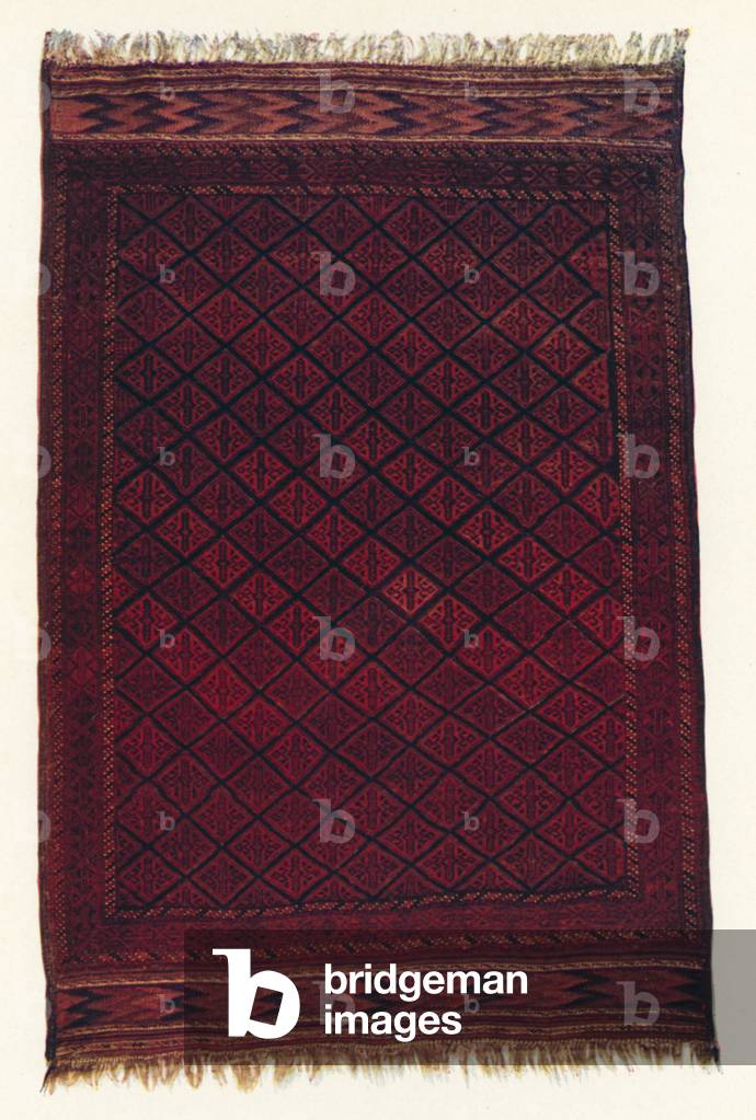 Beluchistan rug (colour photo)