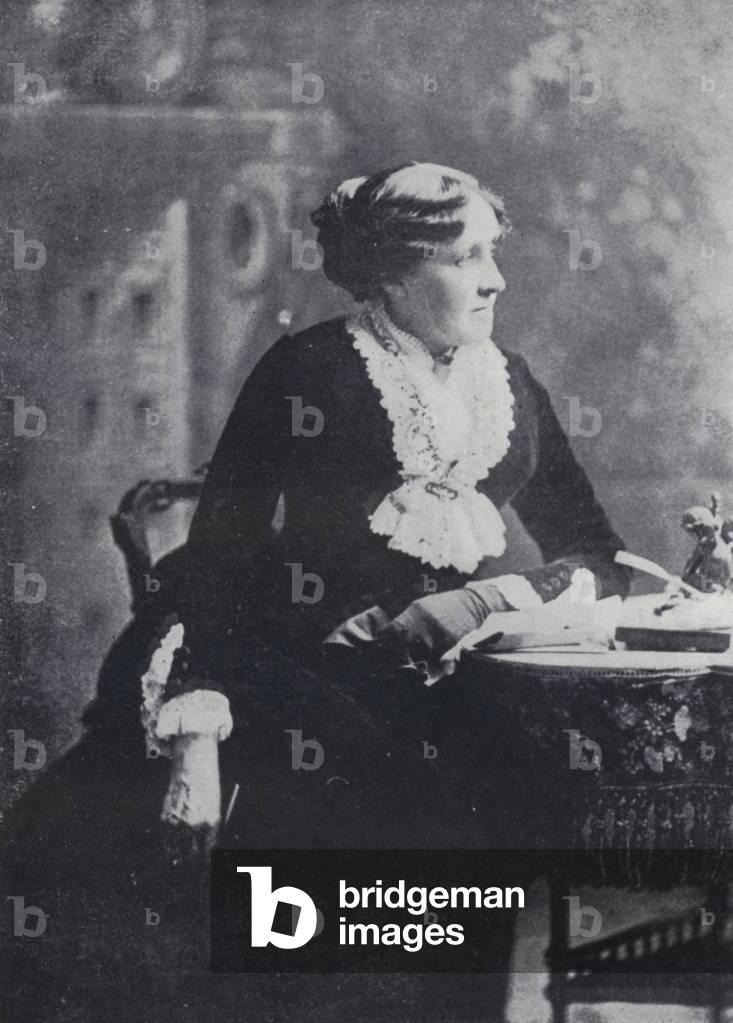 Louisa May Alcott, 1900 (b/w photo)