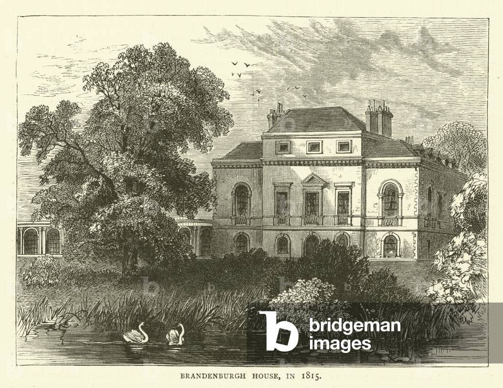 Brandenburgh House, in 1815 (engraving)