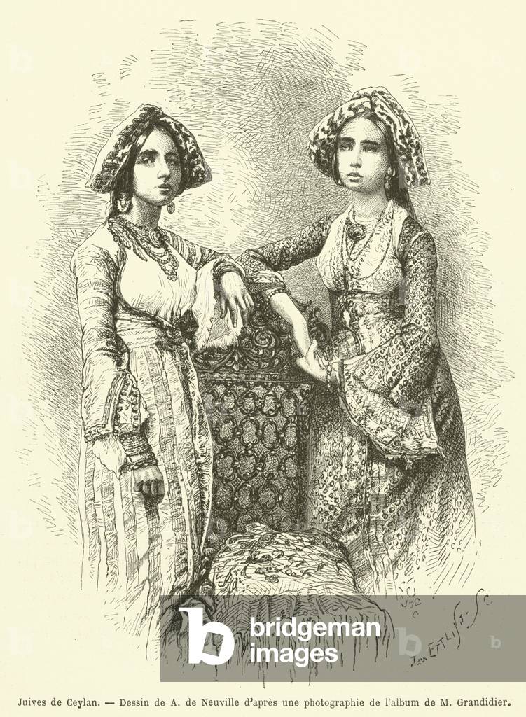 Juives de Ceylan (engraving)