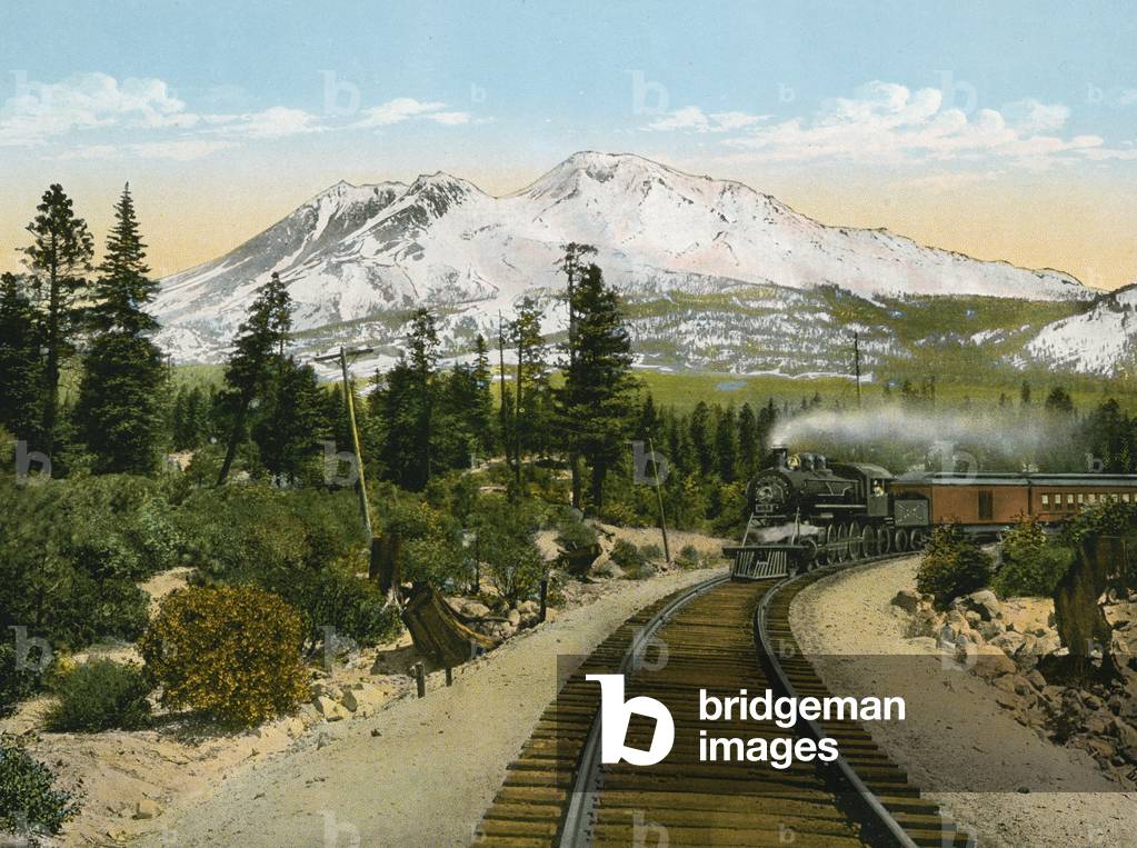 Mount Shasta from Point near Edgewood (photo)