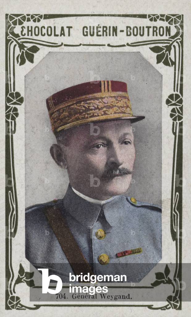 General Weygand (coloured photo)