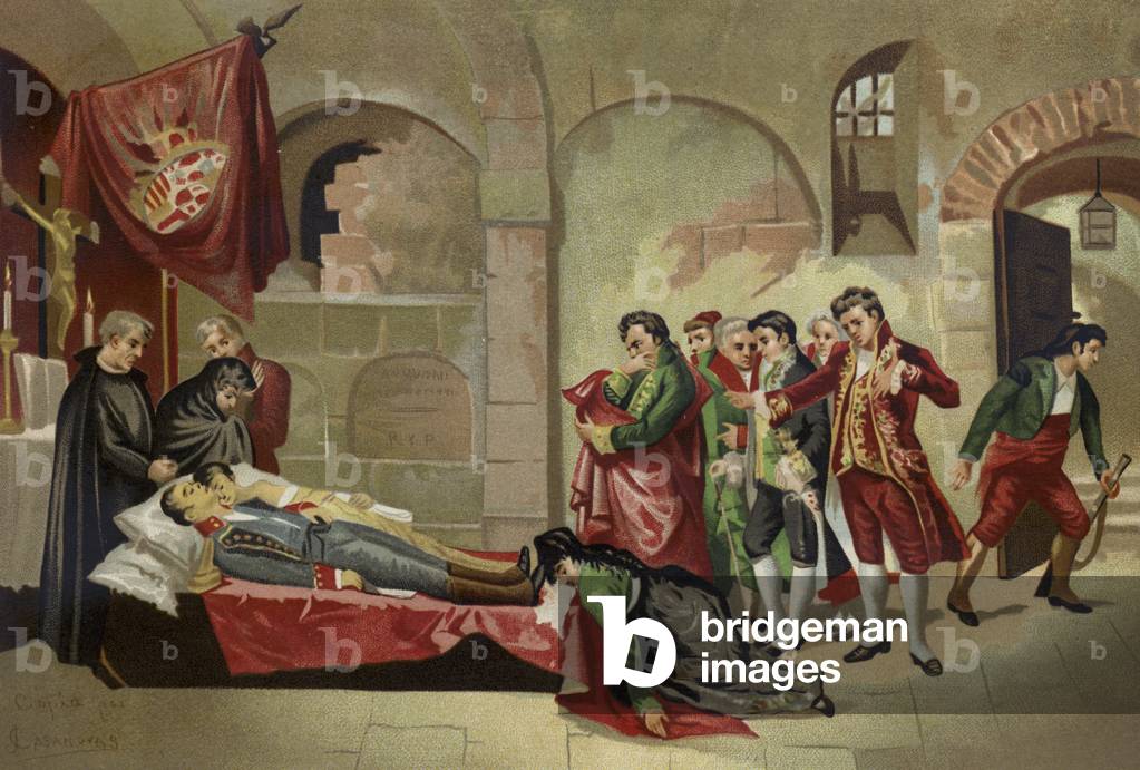 The Heroes of the 2nd of May, 1808 (chromolitho)