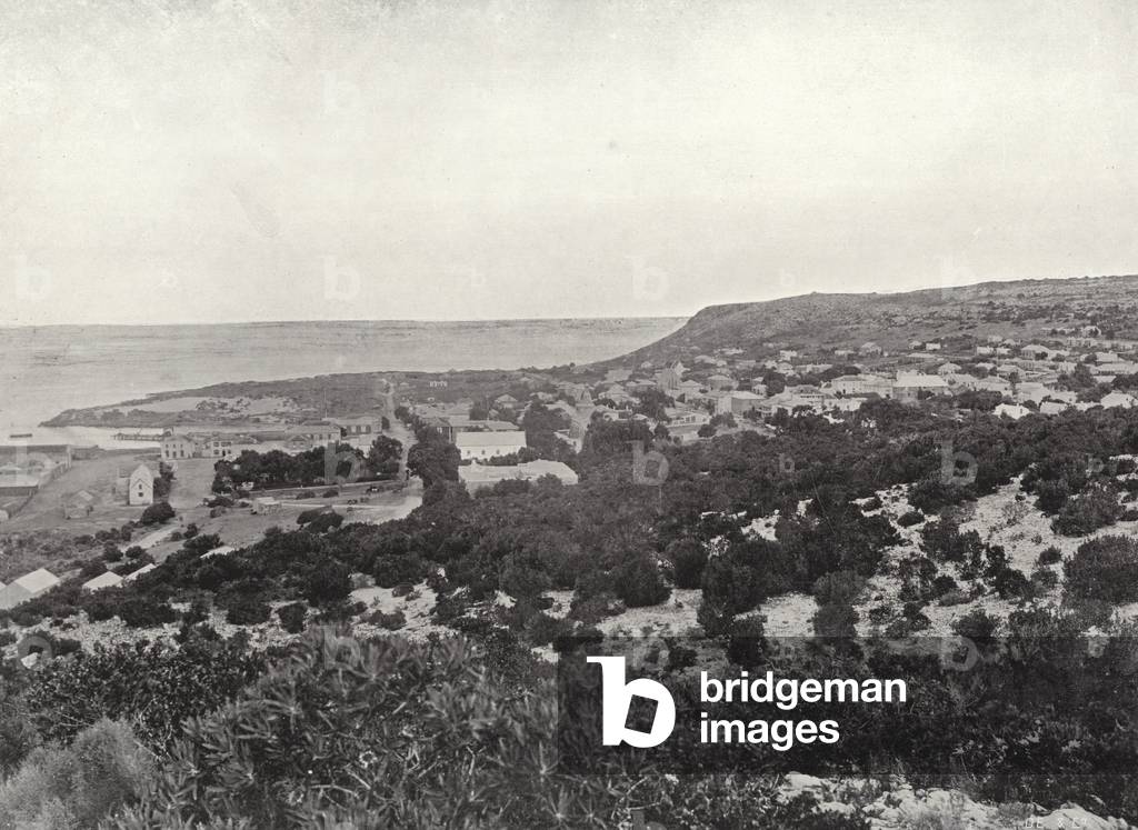 Mossel Bay (b/w photo)