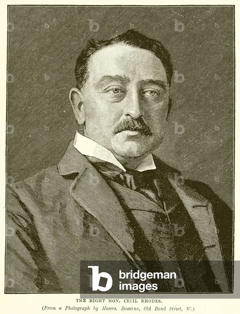The Right Hon. Cecil Rhodes (engraving)