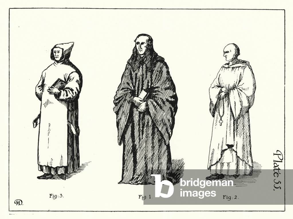 Monastic Orders (litho)