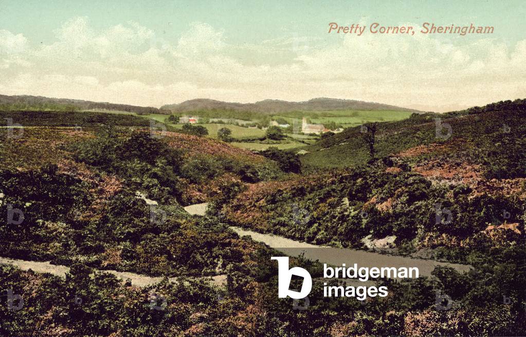 Pretty Corner, Sheringham (colour photo)